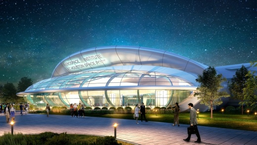 Rendering of Houston Spaceport