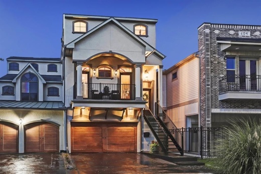 Outside of a house