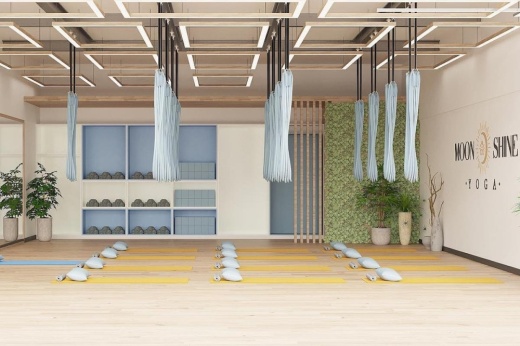 yoga studion interior