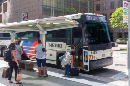 Park and ride bus