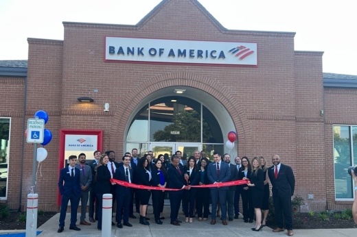 Bank of America celebrated a reopening May 22 following repair of tornado damage. (Courtesy Bank of America)