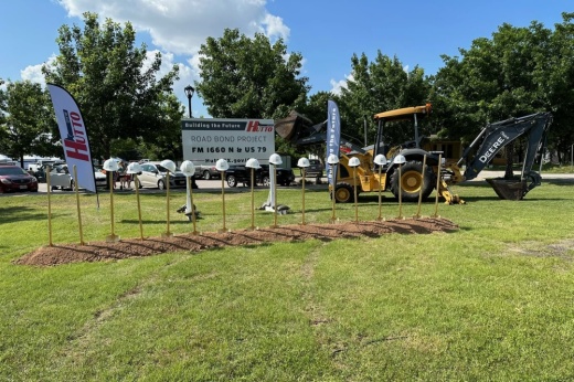 Hutto held a groundbreaking ceremony May 31 for intersection improvements at FM 1660 North and Hwy. 79. (Courtesy city of Hutto)
