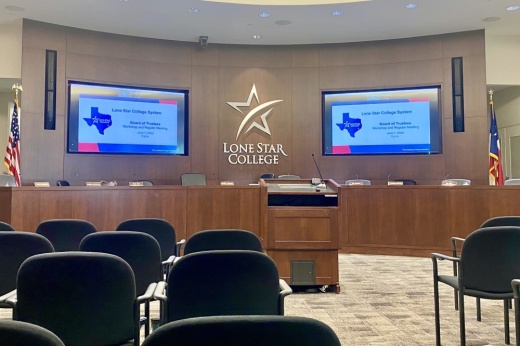 the Lone Star College System Board Room