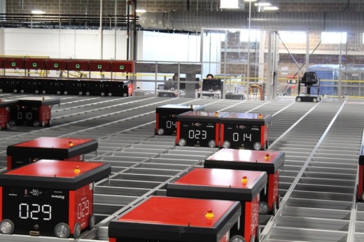 an e-commerce fulfillment center