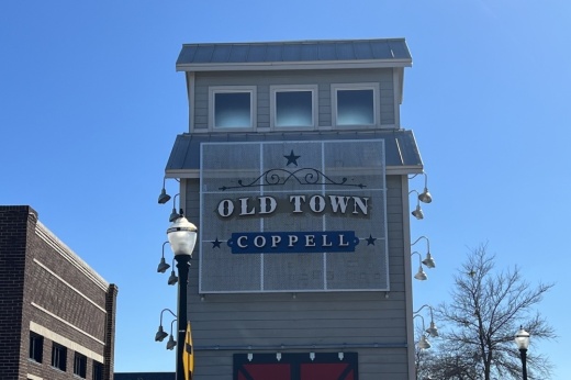 old town coppell sign