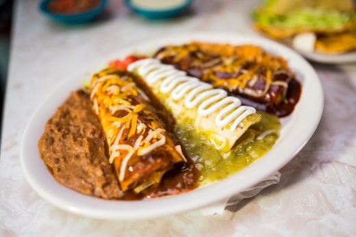 Enchiladas from Chuy's