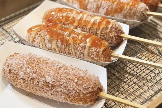 CrunCheese, a national Korean hot dog franchise, will make its Pearland debut in late June or early July. (Courtesy of CrunCheese)