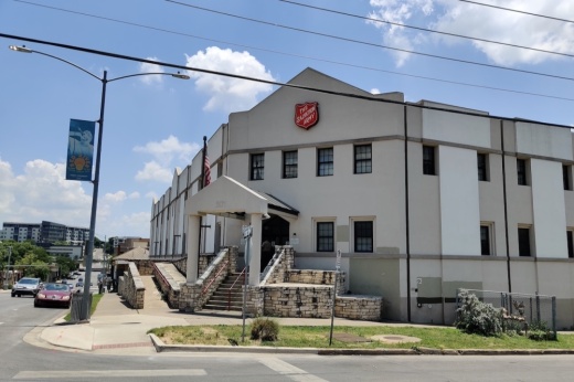 exterior of salvation army