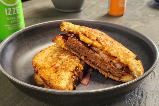 Best said the patty melt ($11.99) is one of the most popular dishes at the restaurant. (Jarrett Whitener/Community Impact)