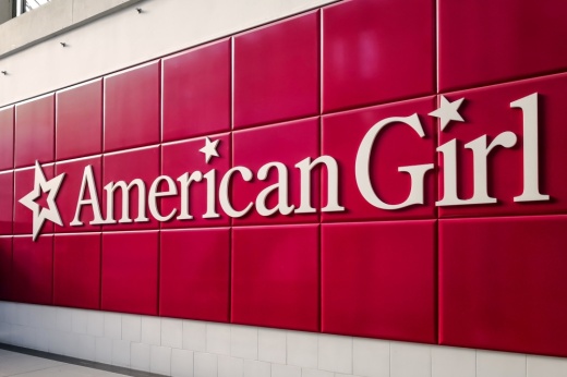 An American Girl sign