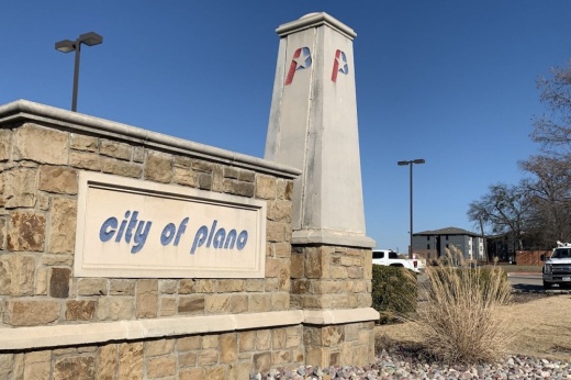 City of Plano sign
