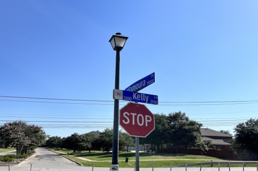 At a June 27 meeting, City Council awarded $14.9 million to Capital Excavation Co. to widen a portion of Kelly Lane from two lanes to a divided four-lane roadway from Falcom Point Boulevard to just east of Moorlynch Avenue.  (Brooke Miller/Community Impact)