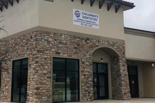 store front of a new dentist office