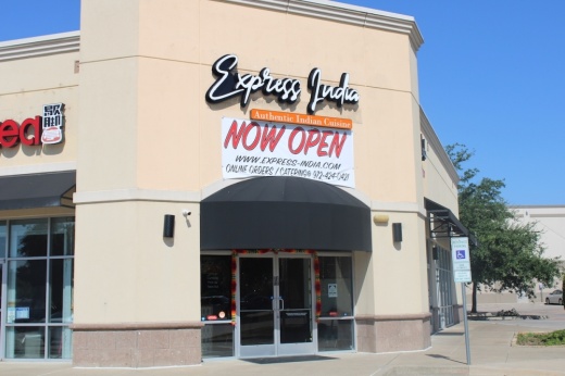 Storefront of Express India in Plano