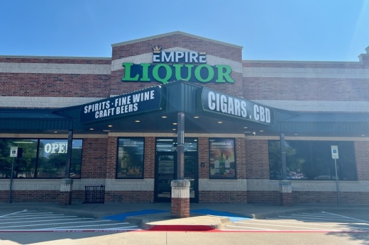 Exterior of Empire Liquor in McKinney