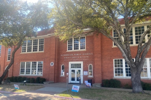 The Richardson ISD administration building