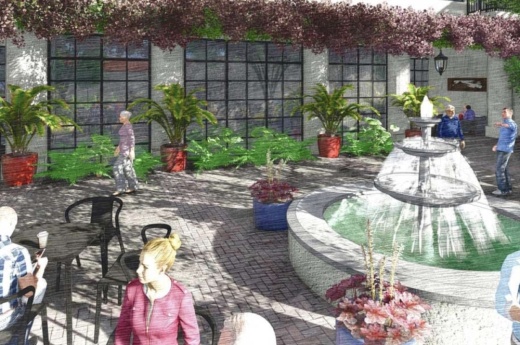 An artist’s rendering of Bella Vida at La Cantera, a lifestyle community for independent senior citizens that will be built in North San Antonio. (Courtesy Forefront Living)