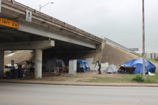 Austin is seeking to spend millions of dollars to manage cleanup work at public encampments. (Ben Thompson/Community Impact)