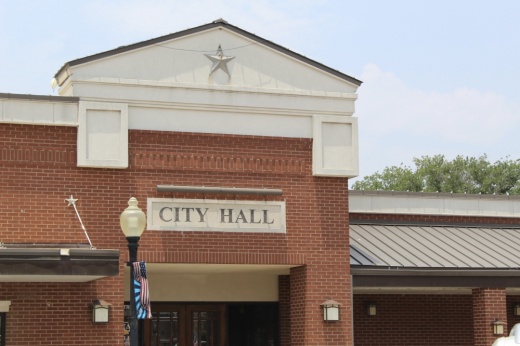 the exterior of celina city hall