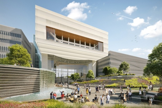 Rendering of proposed development on Parkwood Boulevea