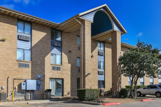 Southbridge off I-35 is one of several city-owned shelters for those experiencing homelessness. (Courtesy city of Austin)