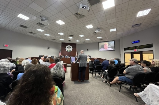 inside conroe city hall