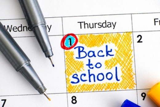 back to school calendar