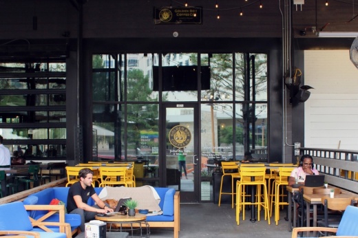 Golden Boy Coffee & Wine Bar in Plano has shut its doors permanently. (Karen Chaney/Community Impact)