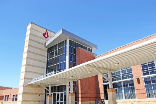 The entrance of Judson High School