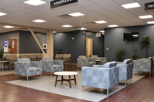 The lobby of Baylor Scott & White's Sun City clinic in Georgetown