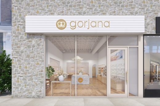 The newest location of jewelry store gorjana will open Aug. 30 in the Heights Mercantile development at 707 Yale St., Ste. 107, Houston, officials announced July 27. (Rendering courtesy gorjana)
