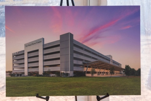 This is a photo rendering of the new Missouri City Park & Ride.