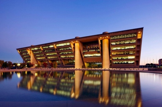 Dallas City Hall at night