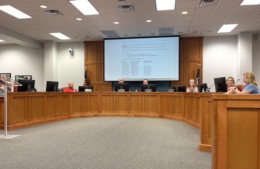 pearland isd board room