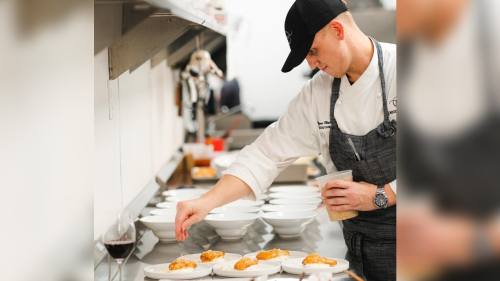 Executive Chef Ryan Hallsted started Pearl and Vine to bring the white tablecloth dining aesthetic to his hometown. (Courtesy Pearl and Vine)