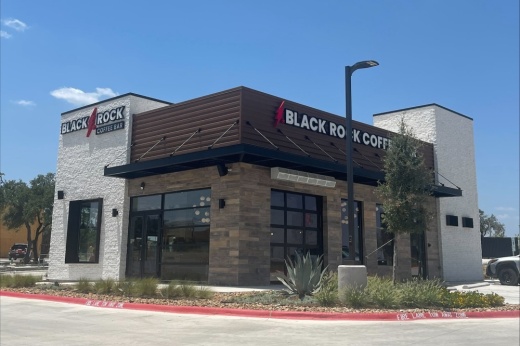 A coffee shop in Cedar Park "Black Rock Coffee Bar"