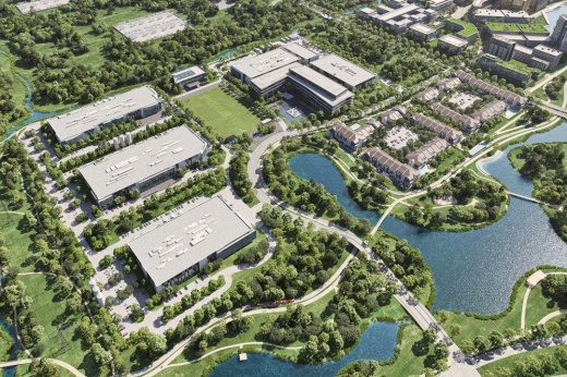 Rendering of Generation Park's planned BioHub Two development