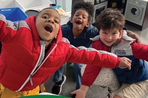 three kids