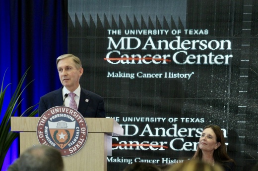 MD Anderson President Peter Pisters discusses the expansion of the nation's top cancer hospital to the University of Texas at Austin.
