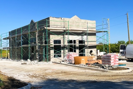 construction of a restaurant