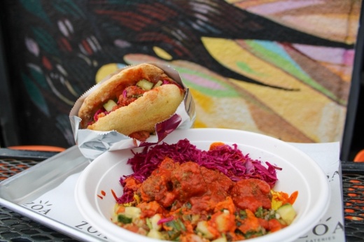 This is a photo of Mediterranean food.