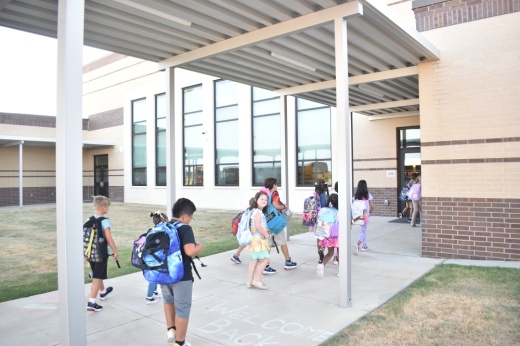 students entering school
