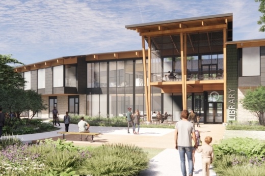 Cedar Park City Council approved the purchase and installation of interactive exhibits for the new public library. (Rendering Courtesy City of Cedar Park)