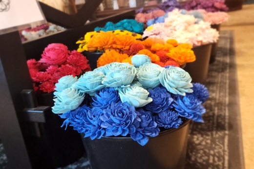 Flowers at Coco LeFlor Floristry.