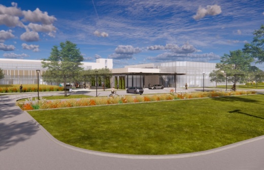 Rendering of Chevron research and development campus