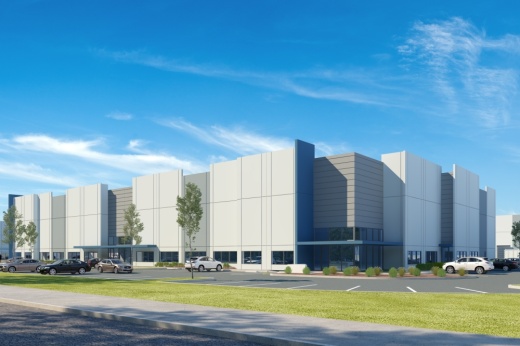 Artist rendering of the New Hope development