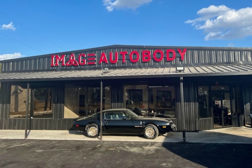 The exterior of Image Auto Body repair shop