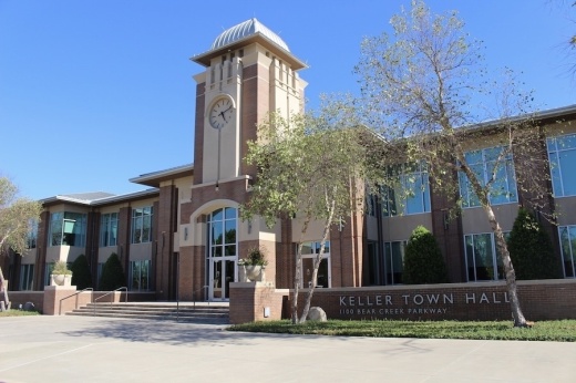 Picture of the exterior of Keller City Hall