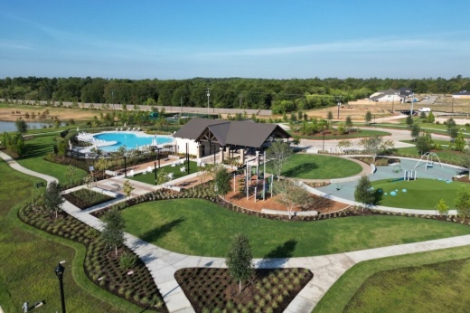 aerial photo of amenities