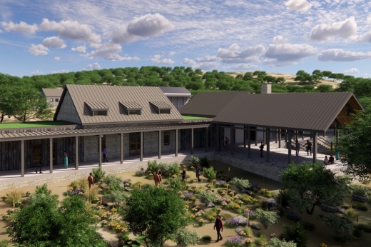 Rendering of Hill Country Field Station